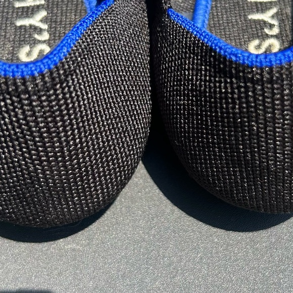 Rothy's Black The Pointe Flats black Like New - Picture 6 of 9